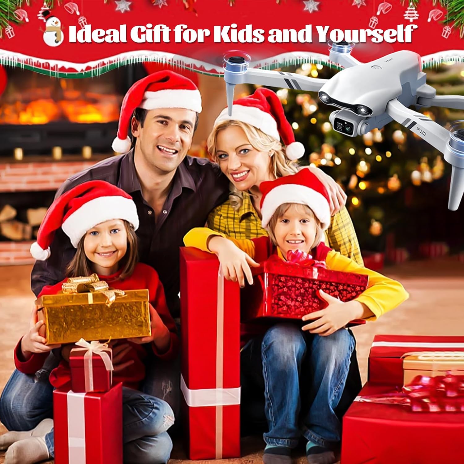 Drone with Camera for Adults, 2K UHD GPS RC Drone Brushless Motor, Smart FPV Foldable Quadcopter for Beginners, 5G WIFI Transmission, Auto Return, Follow Me, Waypoints, Altitude Hold, 30 Mins Flight Time, Gift Drone for Boys Girls - Image 7